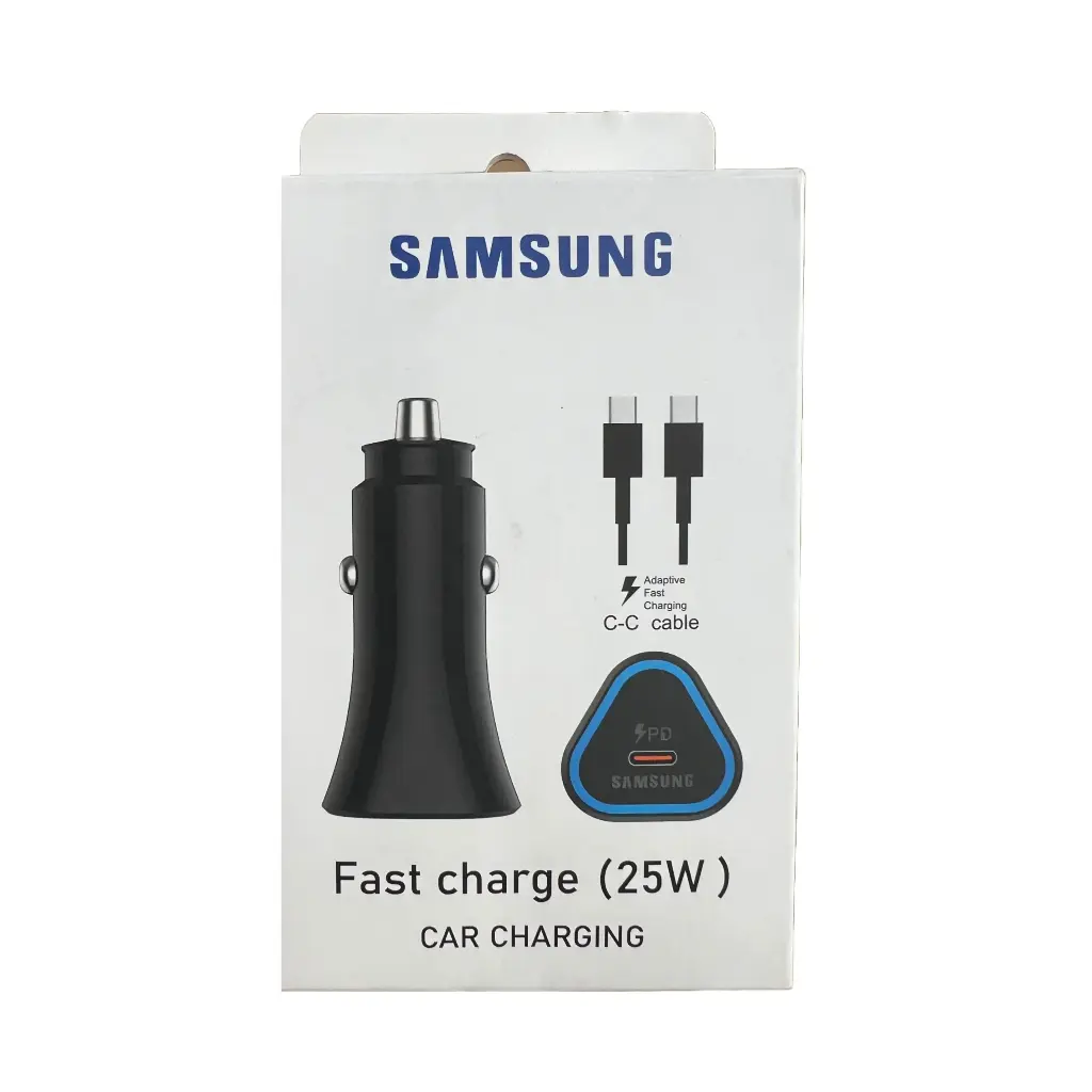 Cargador Carro Samsung Tipo C C/Cable
