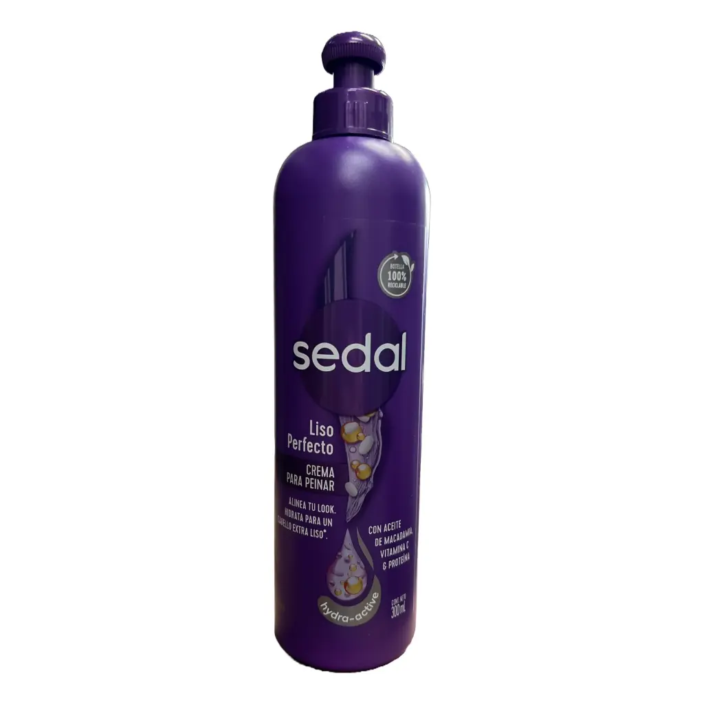 Crema Para Peinar Sedal Liso 300ml (Caja12u.)