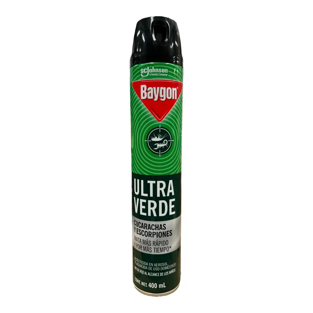 SC Johnson Baygon Ultra Verde 400ml (Caja12u.)