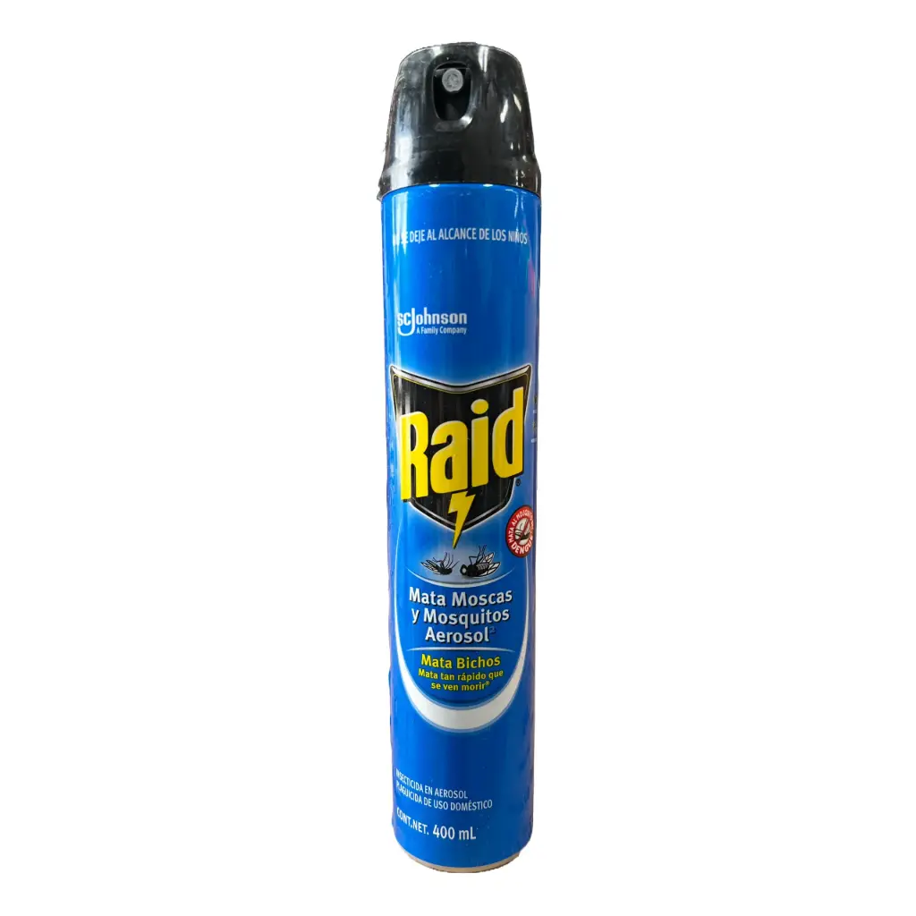 SC Johnson Raid Mata Bichos 400ml (Caja12u.)