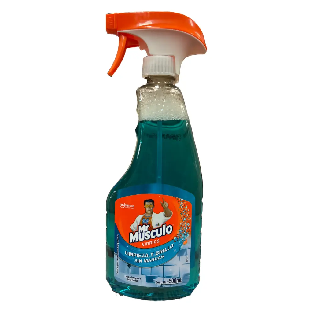 SC Johnson Mr Musculo Limp. Vidrio 500ml Botella (Caja12u.)