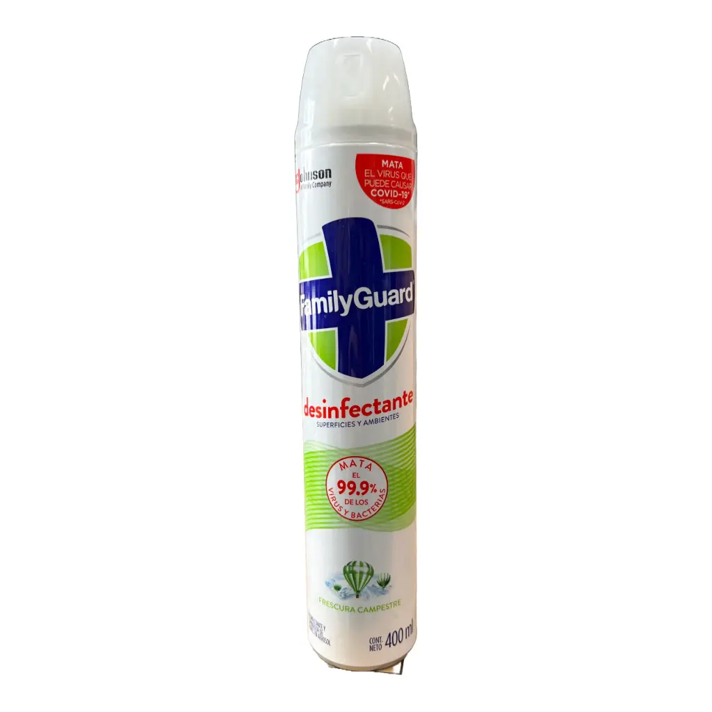 SC Johnson FamilyGuard Frescura Campestre 400ml (Caja12u.)