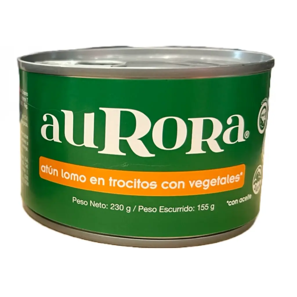 Atun Aurora Vegetales 230g (Caja48u.)