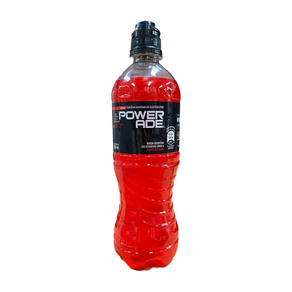 Bebida Powerade Hidratante Ponche de Frutas (Bulto12u.)