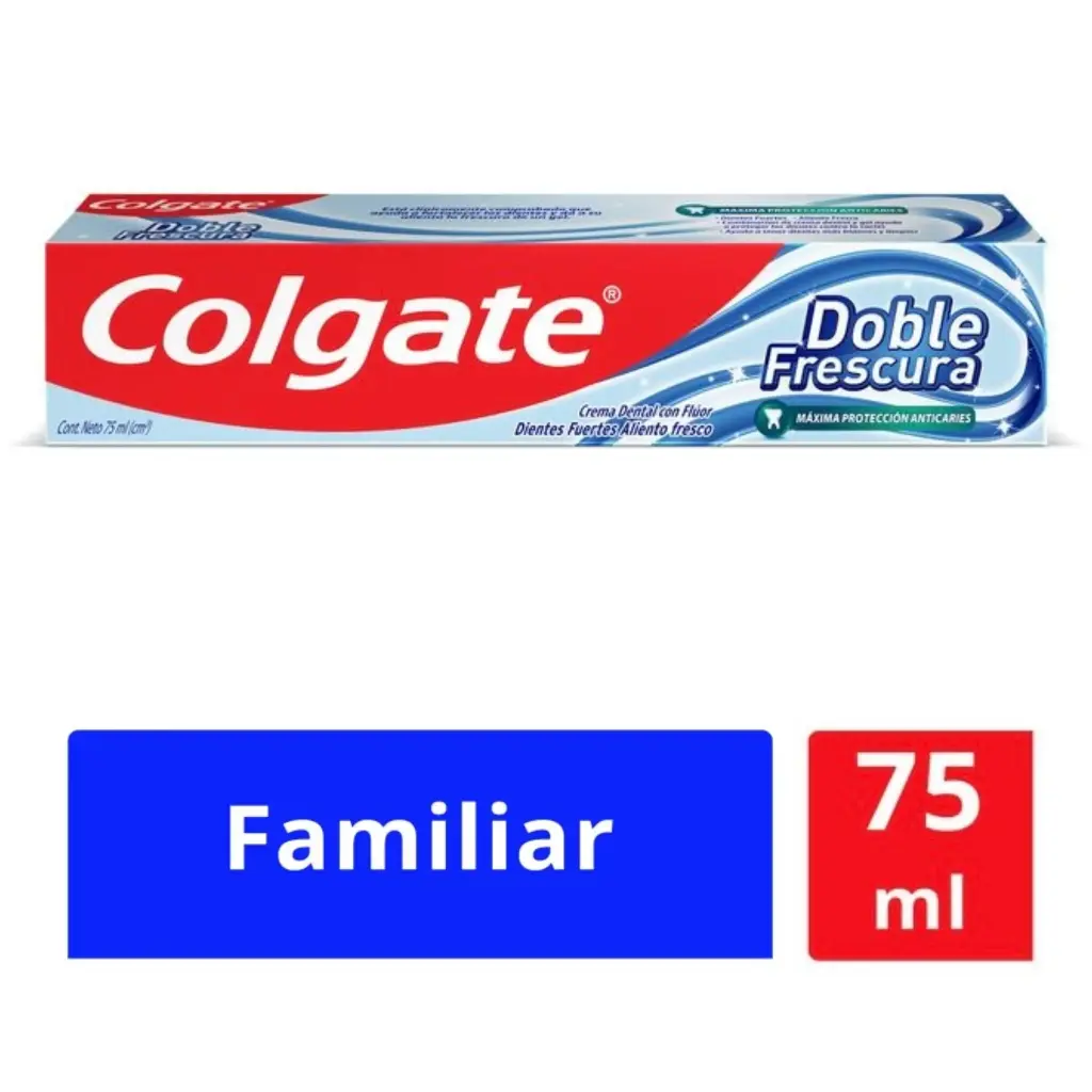 C.D. Colgate Doble Frescura 75ml (Caja72u.)