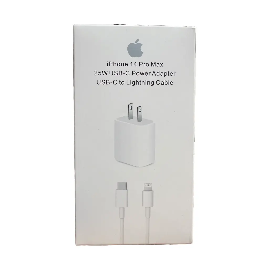 Cargador 25W C/Cable iPhone