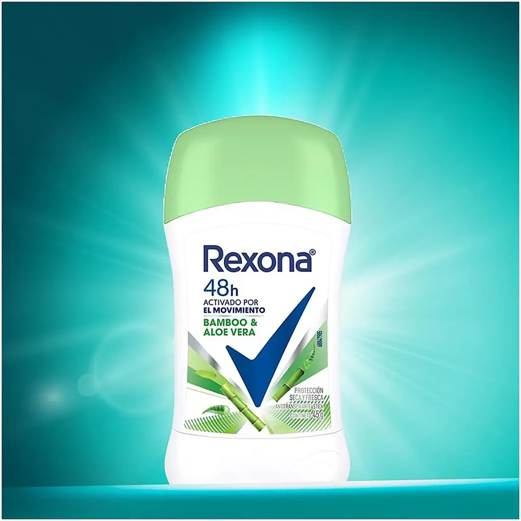 Deso. Rexona Barra Mujer Bamboo & Aloe (CAJA12u.)