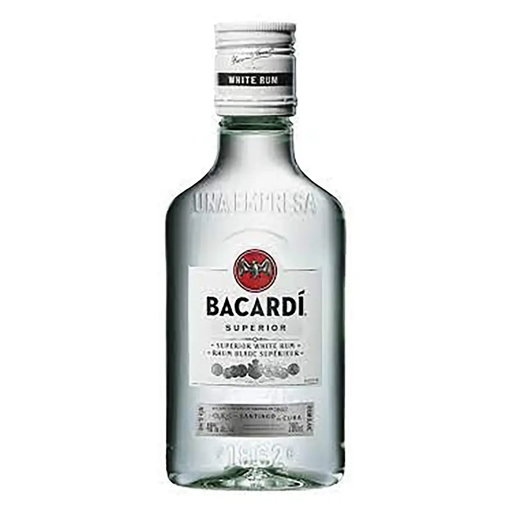 Licor Bacardi Blanca 200ml (Caja24u.)