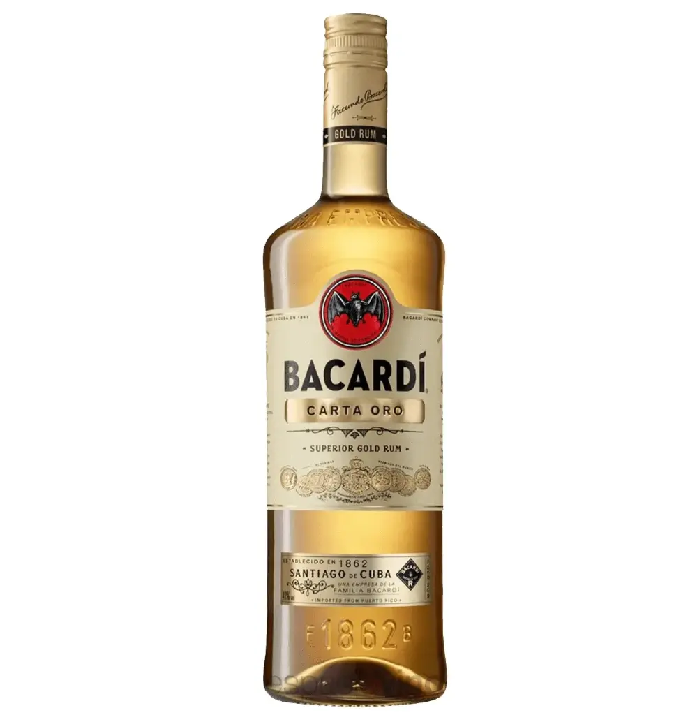 Licor Bacardi Oro 1L (Caja12u.)