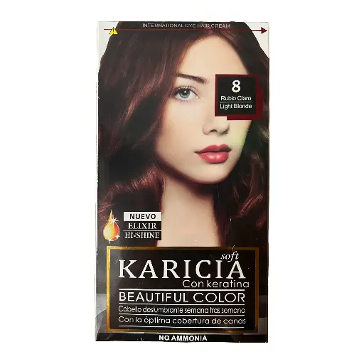Tinte Pelo Karicia # 8