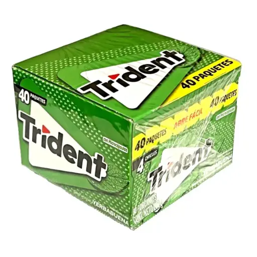 Trident Yerbabuena 4s (Caja40paq.)