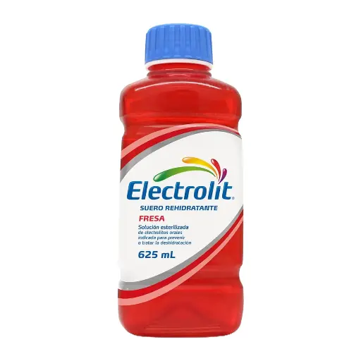 Bebida Suero Electrolit Fresa 625ml (Caja12u.)   