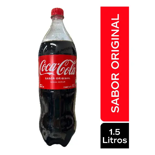 Bebida Coca Cola Original 1.5L (Bulto12u.)