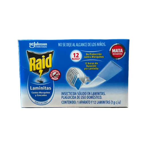SC Johnson Raid Apa.+12 Lam. (Caja12u.)
