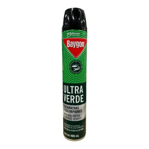 SC Johnson Baygon Ultra Verde 400ml (Caja12u.)