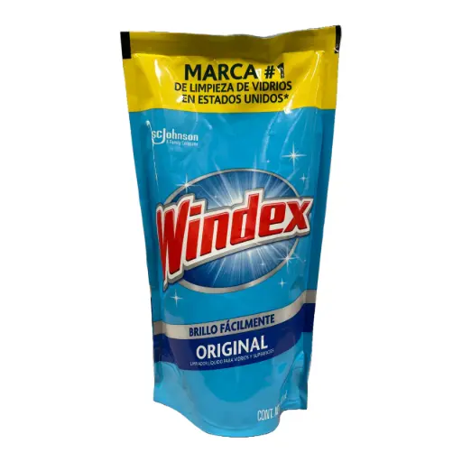 SC Johnson Windex Limp. Vidrio Orig. 500ml Doypack (Caja12u.)