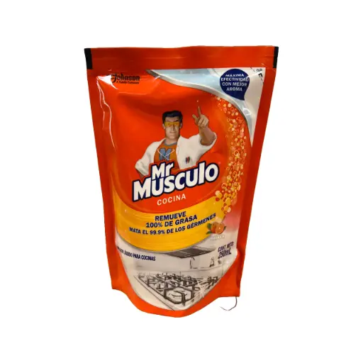 SC Johnson Mr Musculo Limp. Cocina 250ml Doypack (Caja18u.)