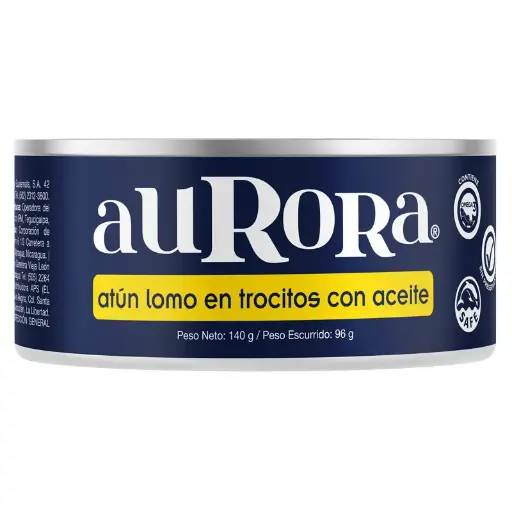Atun Aurora Troc. 140g (Caja48u.)