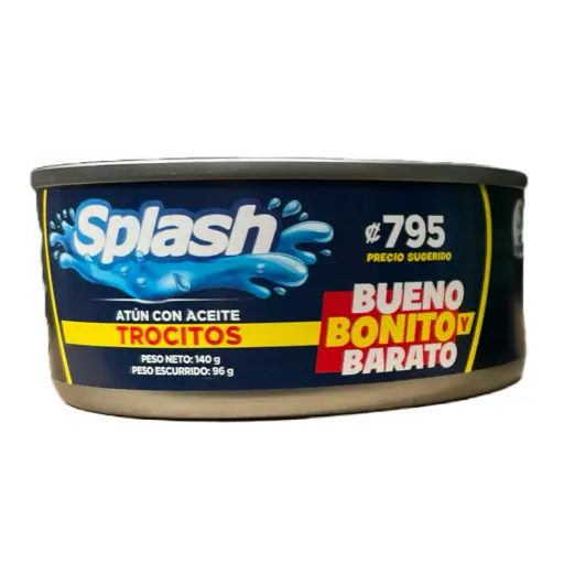 Atun Splash Troc. 140g (Caja48u.)