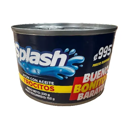 Atun Splash Troc. 230g (Caja48u.)