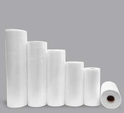 Bolsa Transparente en Rollo 6x25 (Rollo2kg - Caja8Rollos)﻿