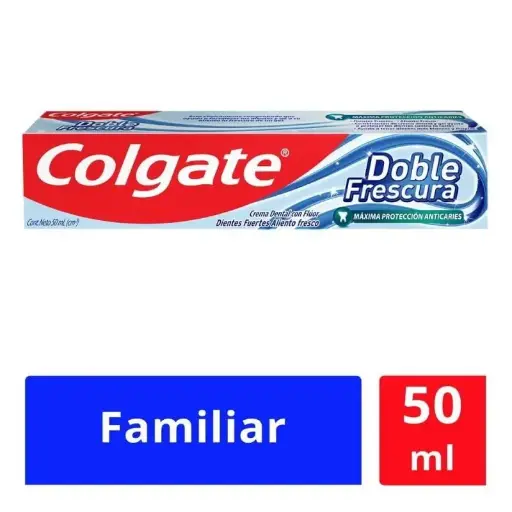 C.D. Colgate Doble Frescura 50ml (Caja144u.)