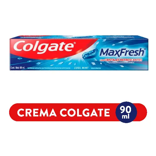 C.D. Colgate MaxFresh 90ml (Caja72u.)