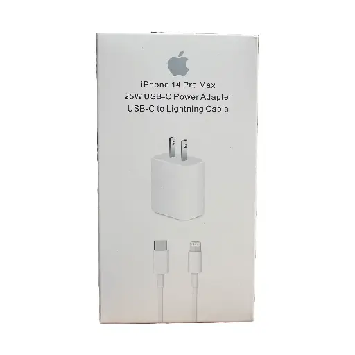 Cargador 25W C/Cable iPhone