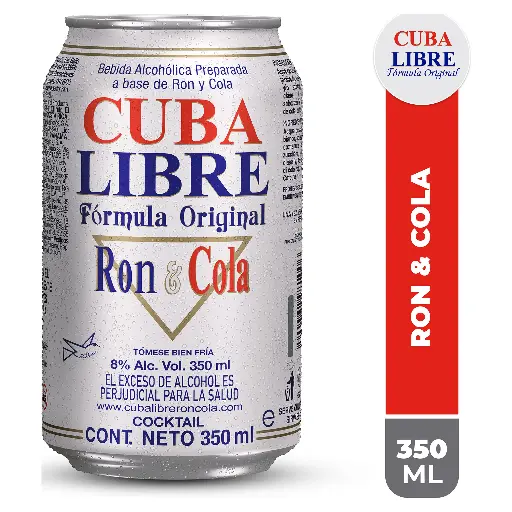 Cerv. Cuba Libre Ron Cola (Caja24u.)