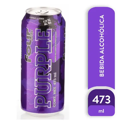 Cerv. Four Loko Morado (Caja24u.)