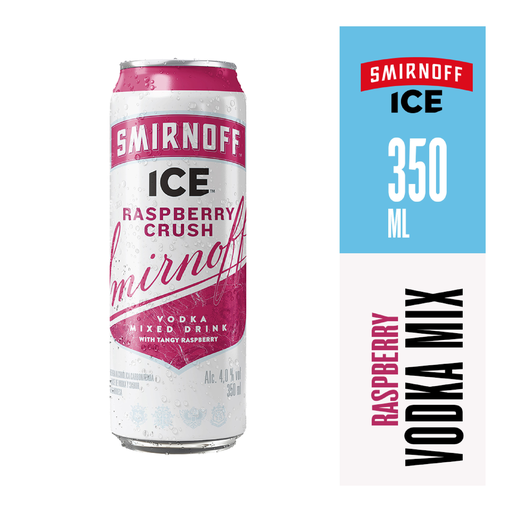 Cerv. Smirnoff Raspberry (Caja24u.)