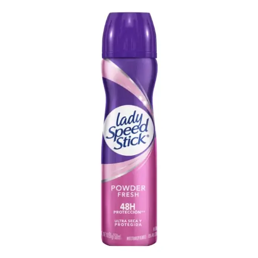 Deso. Lady Speed Stick Spray Powder Fresh (CAJA12u.)
