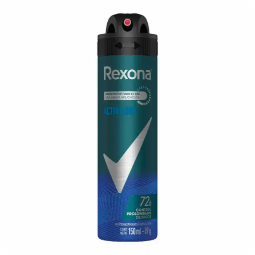 Deso. Rexona Spray Hombre Active Dry (CAJA12u.)
