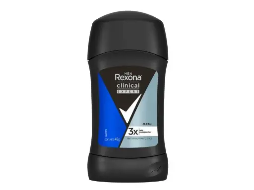 Deso. Rexona•Clinical Barra Hombre Clean (CAJA12u.)