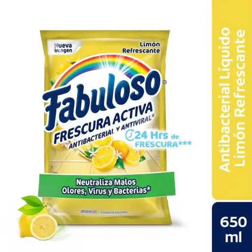 Fabuloso Limon Refrescante 750ml (Caja18u.)