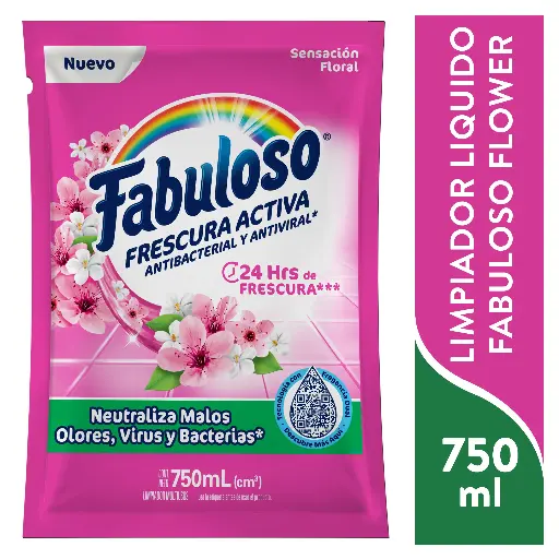 Fabuloso Sensacion Floral 750ml (Caja18u.)