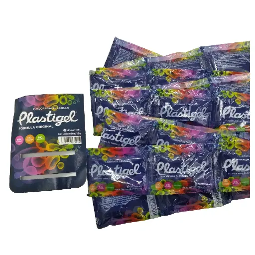 Gel de Pelo Plastigel Sobre (Caja540u.)