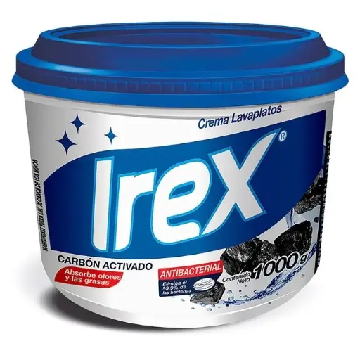 Lavaplatos Irex Carbon Activo 1000g (CAJA12u.)