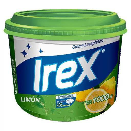 Lavaplatos Irex Limon 1000g (CAJA12u.)