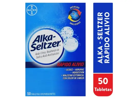 Medi. Alka Seltzer Azul 50s