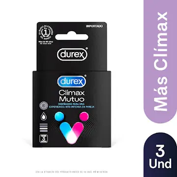 Preservativo Durex Climax Mutuo (CAJA144u.)