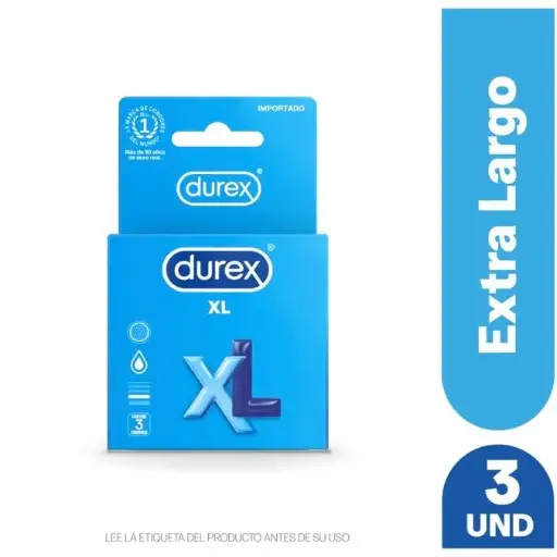 Preservativo Durex XL (CAJA144u.)