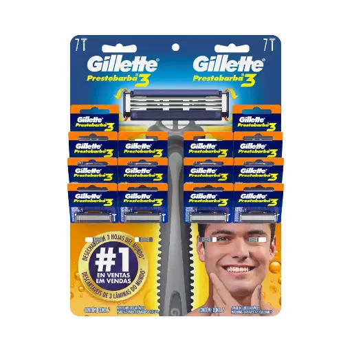 Prestobarba Gillette 3H (CAJA144u.)
