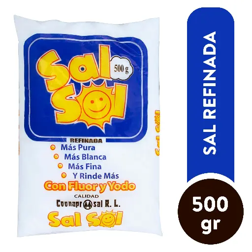 Sal Sol 500g (Bulto25u.)