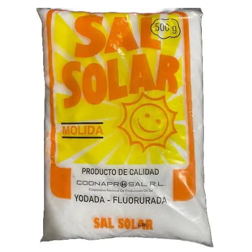Sal Solar 500g (Bulto25u.)