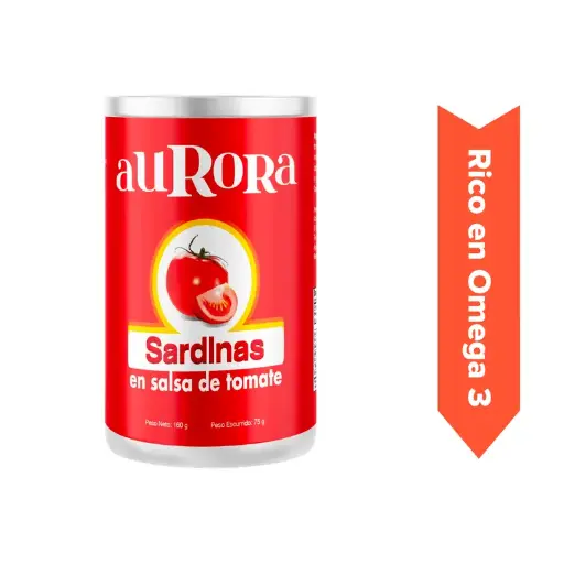 Sardina Aurora Dulce 140g. (Caja48u.)