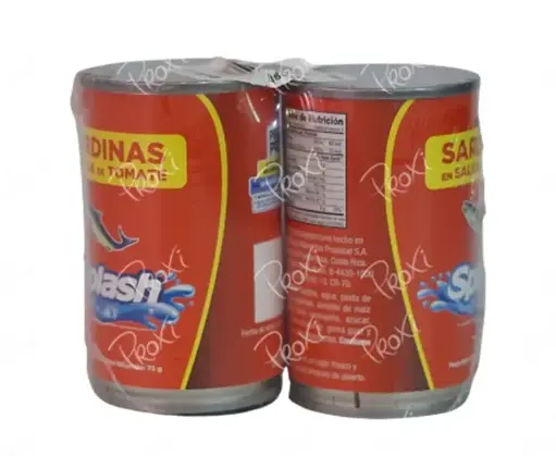 Sardina Splash Dulce 2pack (Caja24u.)