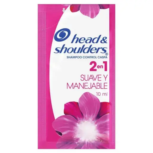 Shampoo h&s 2en1 Suave y Manejable 10ml (Caja576u.)